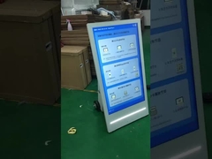 1920x1080 Layar Iklan yang Bisa Dipindahkan LCD Monitor Kecerahan Tinggi