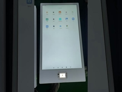 24 Inch Wall Mounted Touch Screen Self Service Kiosk ROHS Dengan IC Card Reader