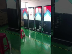 Windows 10 Layar sentuh Kiosk Digital Integrated Intel HD Lantai Standing Display