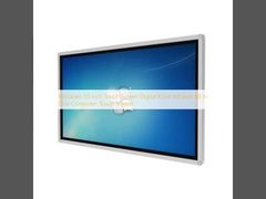 Windows 55 Inch Touch Screen Kiosk Digital Infrared All In One Komputer Layar Sentuh