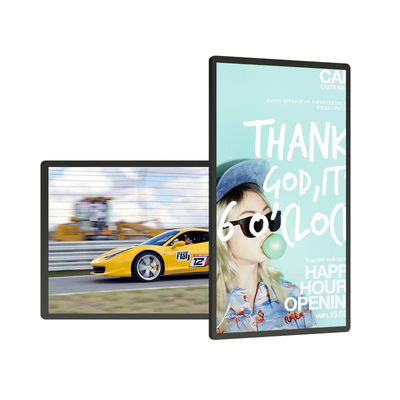 43 Inch Ultra Thin IP65 Wall Mounted LCD Advertising Display Digital Signage dengan WiFi 4G