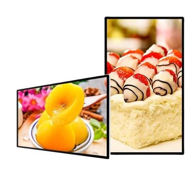 43 Inch Ultra Thin IP65 Wall Mounted LCD Advertising Display Digital Signage dengan WiFi 4G