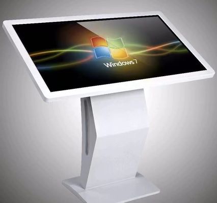 Komputer Kiosk All-In-One Standing 55 Inch dengan layar sentuh inframerah dan sistem Android atau Windows