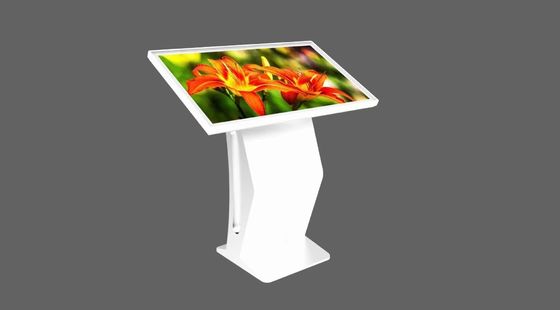 Komputer Kiosk All-In-One Standing 55 Inch dengan layar sentuh inframerah dan sistem Android atau Windows
