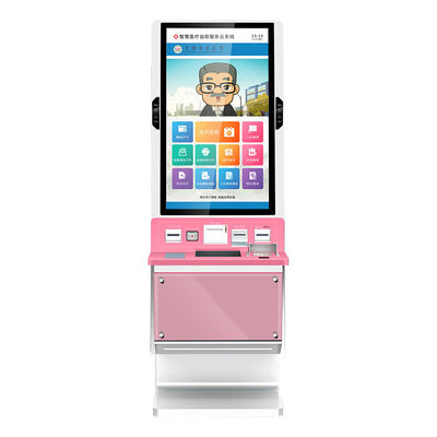 32 Inch CE Medical Billing Touch Screen Kiosk dengan Capacitive Touch untuk Check In Rumah Sakit