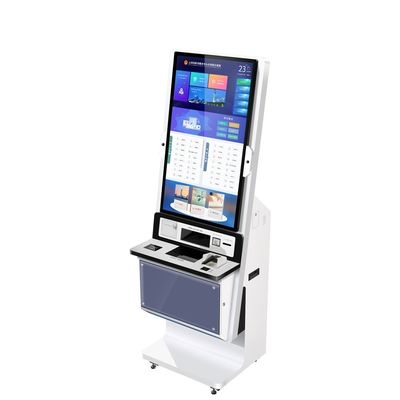 32 Inch CE Medical Billing Touch Screen Kiosk dengan Capacitive Touch untuk Check In Rumah Sakit