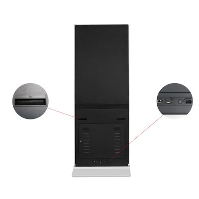 43 Inch HD LCD Vertikal Indoor Digital Signage Display Layar sentuh Kios