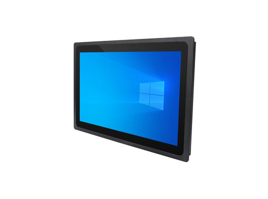 Monitor Layar Sentuh Kapasitif dan Inframerah 24 Inci Panel Sentuh Interaktif Komputer Sentuh All-In-One