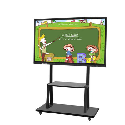 Papan Tulis Interaktif Digital 75 Inci dengan Resolusi 1920x1080 dan Teknologi Sentuh Inframerah