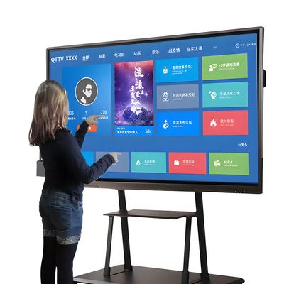 Papan Tulis Interaktif Digital 110 Inci dengan Layar Ultra HD 4K dan Pena Elektromagnetik