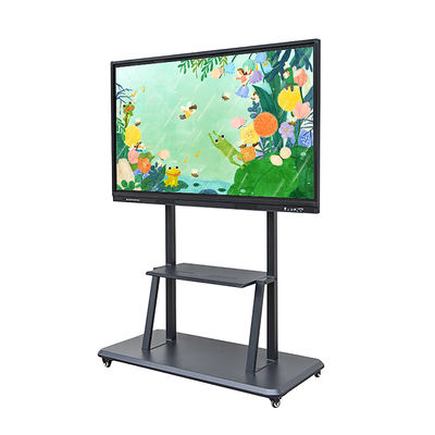 Papan Tulis Interaktif Digital 55 Inci dengan Layar Nirkabel dan Layar Multi-Sentuh untuk Mengajar dan Rapat