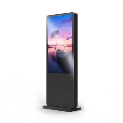 65 Inch LCD Screen Periklanan Outdoor Player Kecerahan Tinggi Tingkat Perlindungan IP65