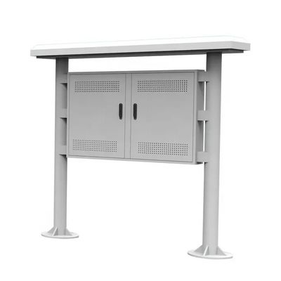 Layar sentuh Iklan Luar Layar Tampilan Kiosk IP65 Waterproof Standing