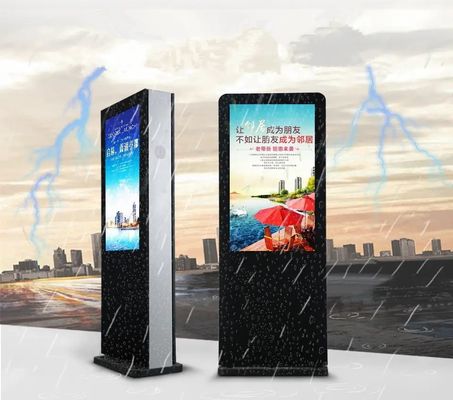 IP65 Layar Iklan Luar Ruang Layar Iklan Ultra Tipis ROHS