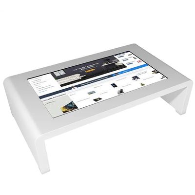Smart Interactive Touch Screen Table Android Windows OS Meja Kopi LCD