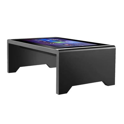 43 Inch Digital Capacitive Touch Screen Meja Permainan Dengan Kaca Baja Rostless