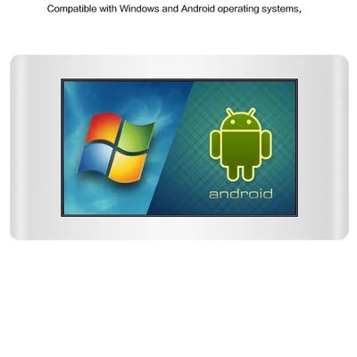 55 Inch Aluminium Alloy Interactive Touch Screen Table dengan konsumsi daya 110W dan layar multi-touch