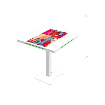 21.5 inci Dual Screen Interactive Touch Screen Table dengan capacitive Touch dan Wireless Charge untuk Smart Coffee dan Gaming
