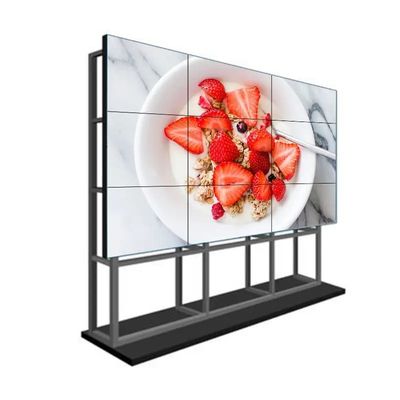 55 Inch LCD Splicing Wall dengan Resolusi 4K dan Narrow Edge Display untuk Aplikasi Video Wall
