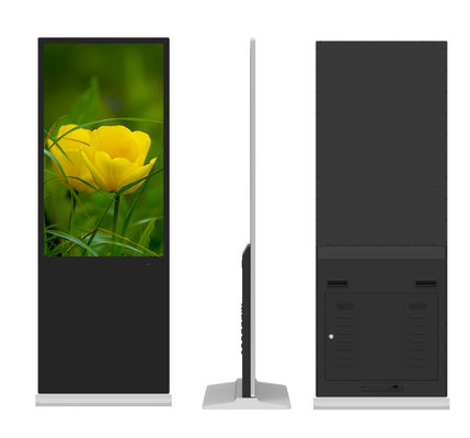 49 Inch Stand Alone LCD Advertising Display dengan resolusi 4K Digital Signage Display