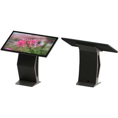 Kios Digital Layar Sentuh 65 Inci dengan Layar Sentuh IR 10 Titik dan Sistem Manajemen Cloud