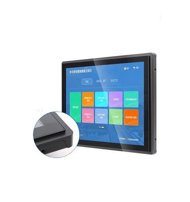 27 Inci Kapasitif layar sentuh Panel Monitor Waterproof IP65 Depan