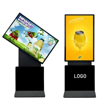 Kios Digital Layar Sentuh Inframerah 43 Inci dengan Layar Dapat Diputar 360 Derajat untuk Iklan