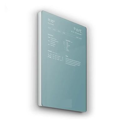 21.5 Inch Wall Mounted Smart Mirror with Capacitive Touch Screen untuk Iklan dan Makeup