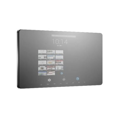21.5 Inch Wall Mounted Smart Mirror with Capacitive Touch Screen untuk Iklan dan Makeup