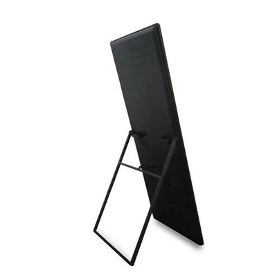43 Inch Portable Floor Standing LCD Advertising Display dengan resolusi 1920 x 1080 untuk pameran dan penggunaan toko