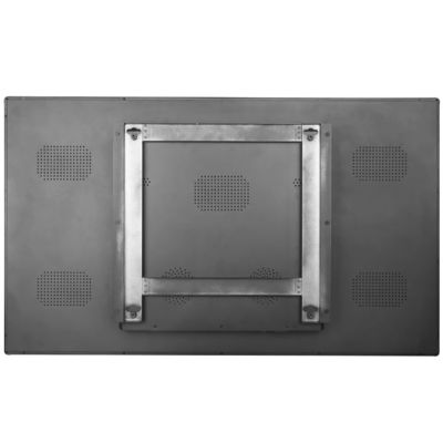 55 Inch Infrared Touch Screen Monitor Layar LCD yang dipasang di dinding dengan 10 titik Capacitive Touch