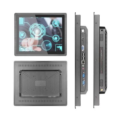 Monitor PC All-in-One Layar Sentuh Tahan Air 17 Inci dengan Anti-Guncangan Getaran dan Layar Kecerahan Tinggi