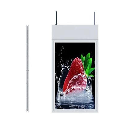 Layar LCD Iklan Kecerahan Tinggi 49 Inci dengan Android Wifi untuk Digital Signage