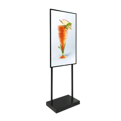 43 Inch High Brightness Advertising Display Digital Signage dengan Daya 200W dan Kecerahan 1000cd/m2