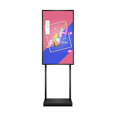43 Inch High Brightness Advertising Display Digital Signage dengan Daya 200W dan Kecerahan 1000cd/m2