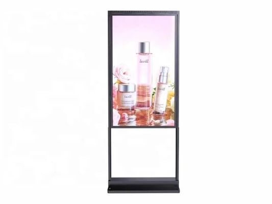 43 Inch High Brightness Advertising Display Digital Signage dengan Daya 200W dan Kecerahan 1000cd/m2