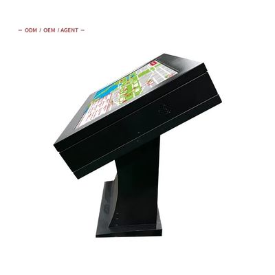 43 Inch Outdoor High Brightness Multi-Touch Interactive Touch Screen Meja Digital Signage Kiosk