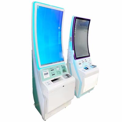 Kios Mandiri Layar Sentuh Perawatan Rendah Perangkat Lunak yang Dapat Disesuaikan dengan Layar 43 inci/32 inci