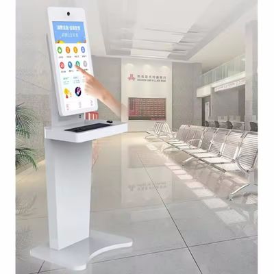 Metal Enclosure Touch Screen Digital Kiosk Tersedia dalam 32 inci Dengan keyboard mouse