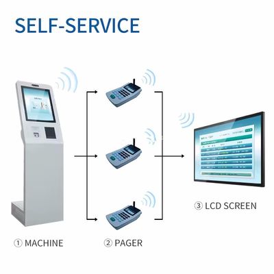 Hotel Rumah Sakit Inquiry Self-Service Kiosk 22Inch Touch Screen Bank Bill Terminal