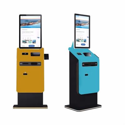 Self Service Billing Kiosk Monitor layar sentuh Dengan layar sentuh