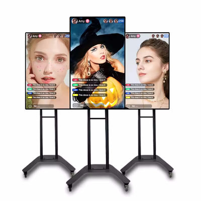 Layar Iklan LCD Kontras Tinggi dengan Sudut Pandang 178° dan Catu Daya 110-240V untuk Papan Tanda Digital Komersial