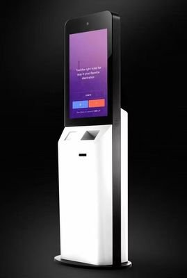 Kios Self Service layar sentuh yang dapat disesuaikan dengan opsi pembayaran multi dalam ukuran 22 inci / 27 inci / 32 inci