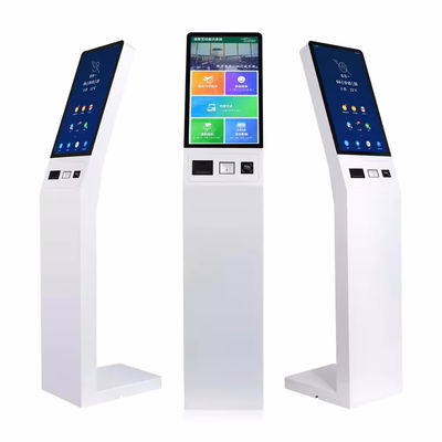 Konektivitas Wi-Fi/Bluetooth Self Checkin Kiosk dengan SSD 128GB dan warna yang disesuaikan untuk layanan mandiri tanpa batas
