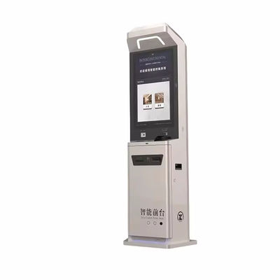 Smart Self Service Kiosk Dengan Touchscreen Cash Acceptor Dan Barcode Scanner