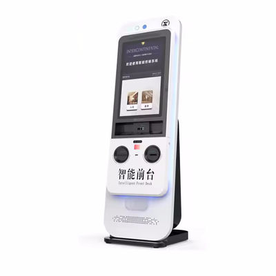 Self-Serve Check In Kiosk Dengan Motorized Card Dispenser Reader Untuk Mempermudah Check In