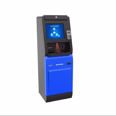 Kios Self Check-in dengan Pemindai Barcode, Lampu LED, dan Penerbitan Kartu Gangguan untuk Layanan Mandiri yang Efisien