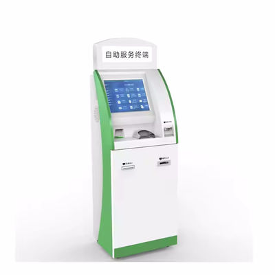 Kios Pemeriksaan Diri yang dapat disesuaikan dengan pengenalan wajah dan layar 21,5/24/27/32 inci untuk layanan diri yang efisien