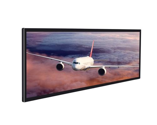 Layar Iklan LCD Logam Dengan Resolusi 3840*1080 Dan Kinerja Tinggi