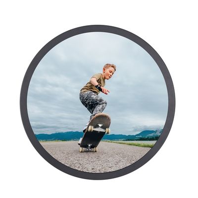 Layar Lingkaran Iklan Tampilan Android Bulat